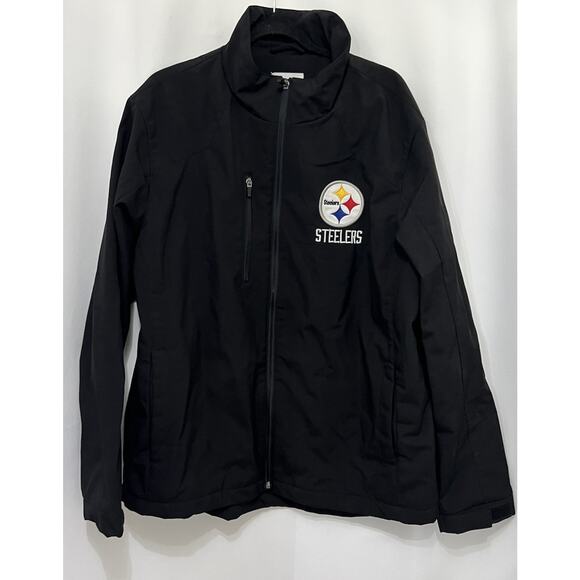 NFL Men’s Pittsburgh Steelers Strong Side Jacket G-Ill Size X Large - Picture 1 of 6